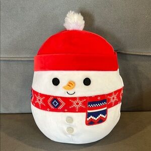 Squishmallow - Manny the Snowman